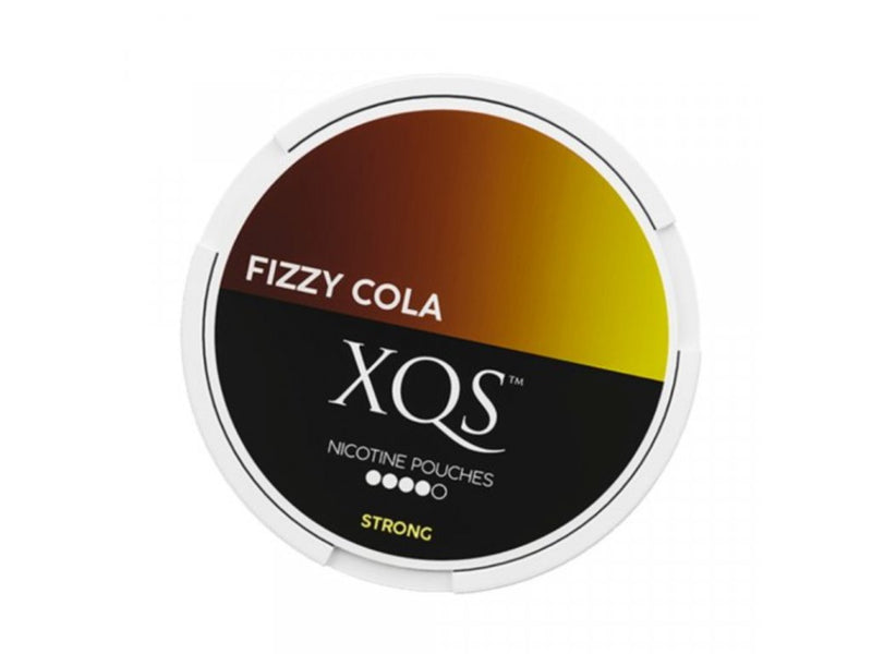 XQS BLACK Fizzy Cola Strong NICOTINE POUCHES