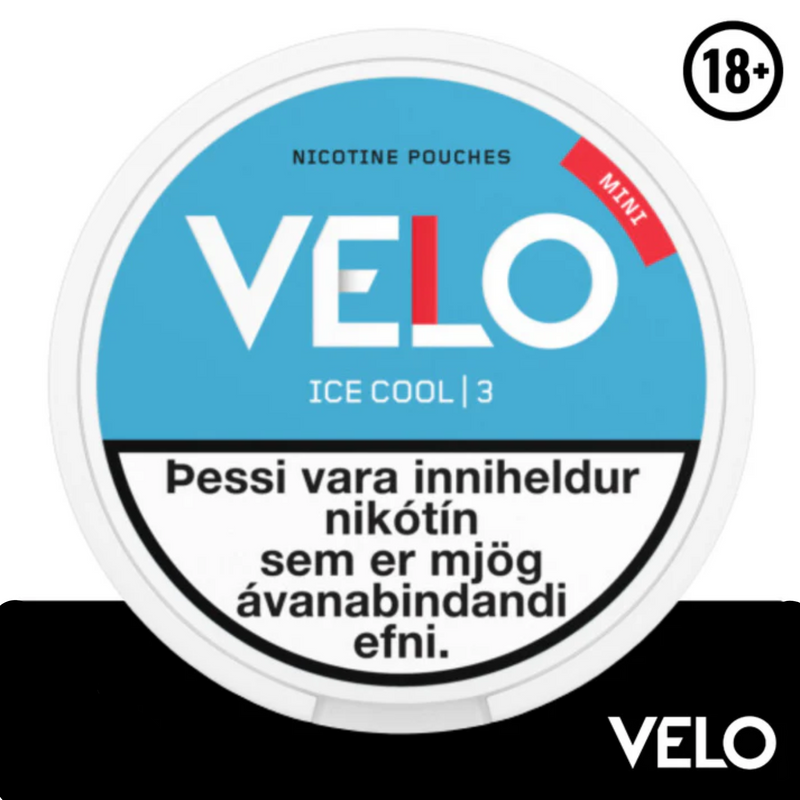 VELO ICE COOL MINT MINI STRONG (CRISPY PEPPERMINT)