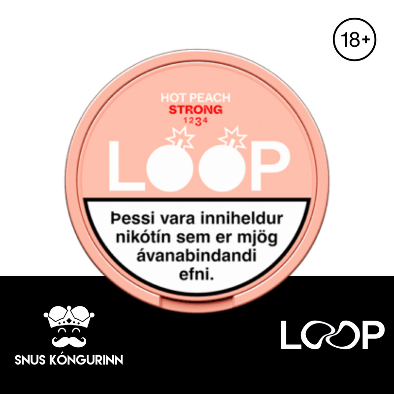 Loop - Hot Peach strong