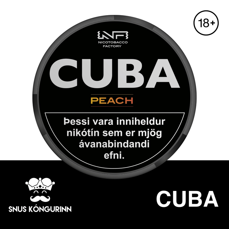 CUBA BLACK PEACH