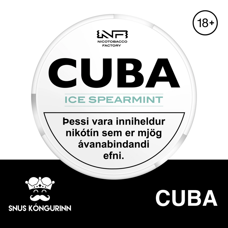 CUBA White Ice Spearmint