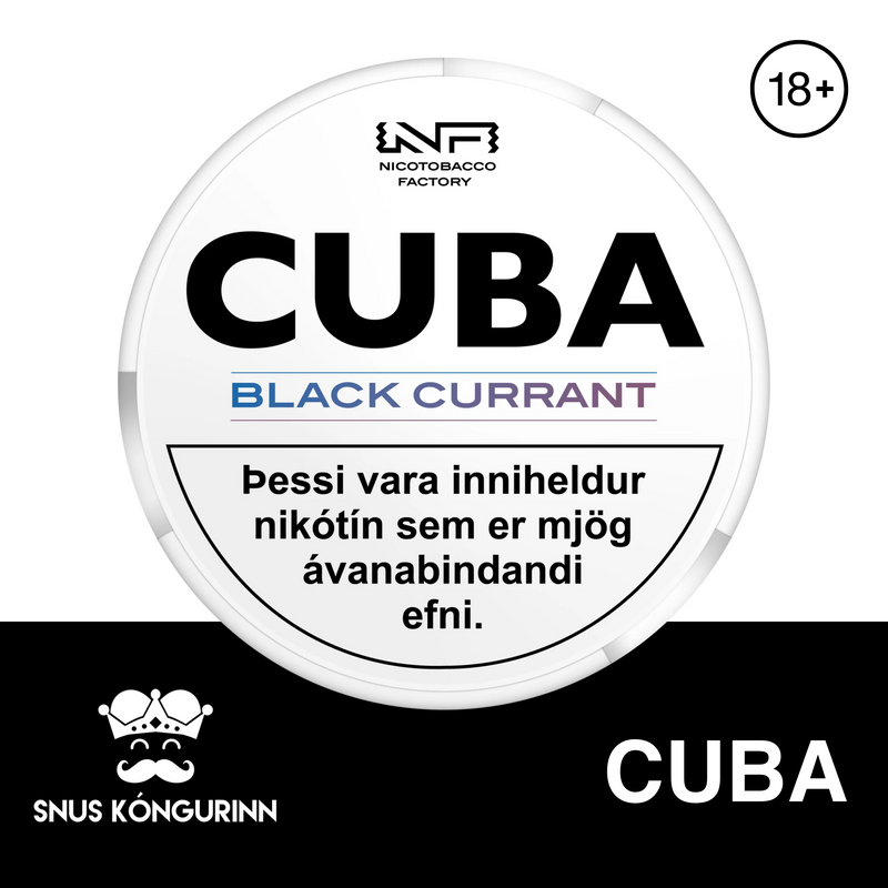 CUBA White Black Currant