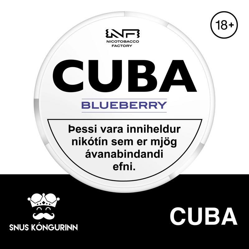 CUBA White Blueberry Slim