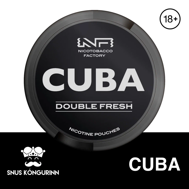 CUBA BLACK DOUBLE FRESH