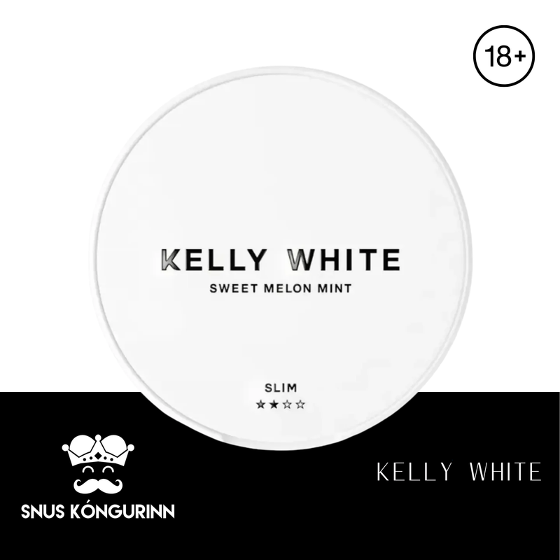 Kelly White Sweet Melon Mint 4 mg