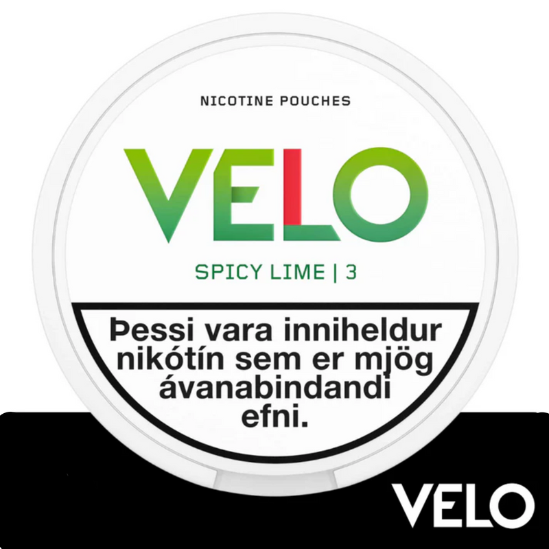 VELO - FRESH JALAPENO SLIM STRONG (LIME FLAME)