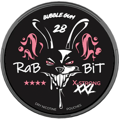 Rabbit - Bubblegum XXL Nicotine Pouches