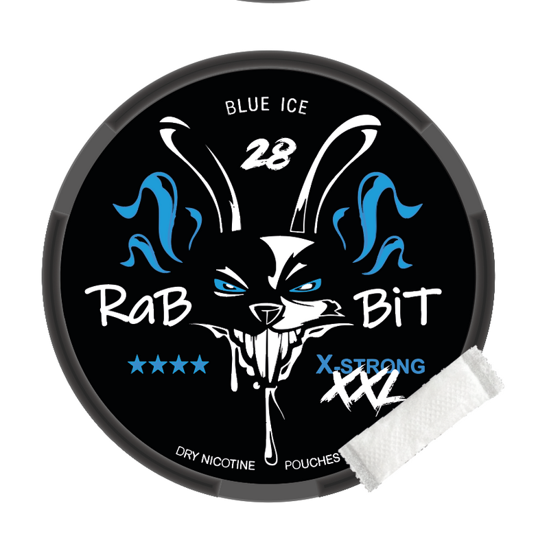 Rabbit - Blue Ice XXL Nicotine Pouches