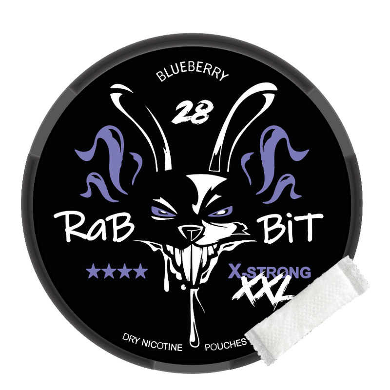Rabbit - Blueberry XXL Nicotine Pouches