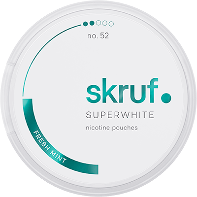 SKRUF SuperWhite #52 Fresh Mint Medium