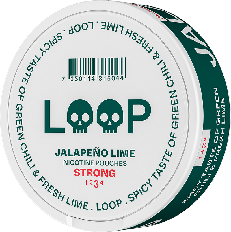 LOOP JALAPEÑO LIME STRONG 15MG/G