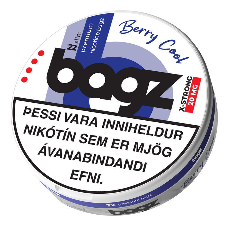 BAGZ - Berry Cool 20mg