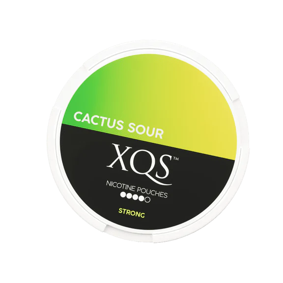 XQS CACTUS SOUR SLIM STRONG NICOTINE POUCHES