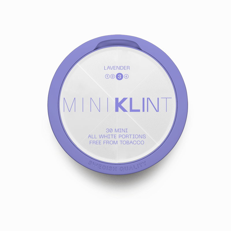 MINI KLINT LAVENDER #3 MINI STRONG NICOTINE POUCHES