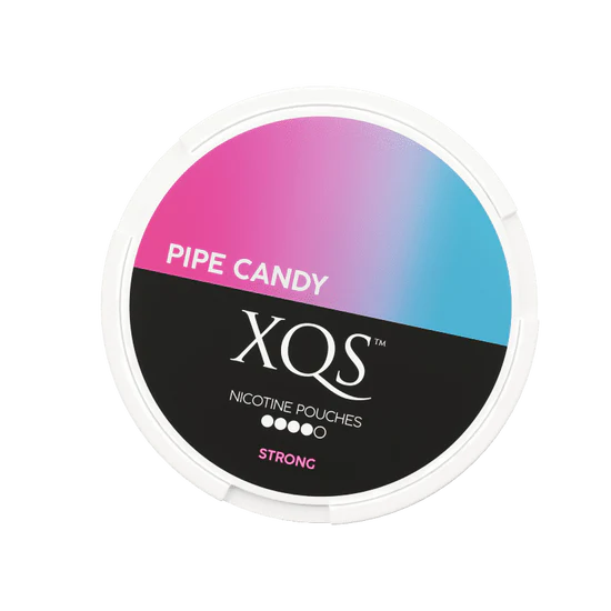 XQS PIPE CANDY SLIM STRONG NICOTINE POUCHES