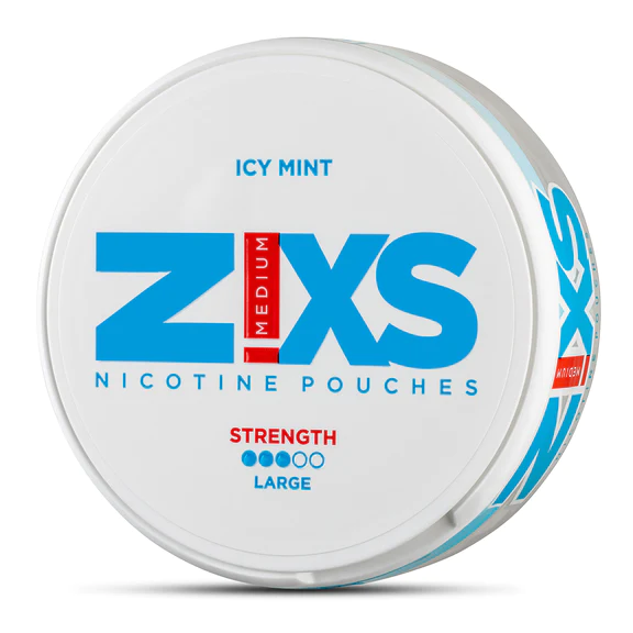 ZIXS ICY MINT LARGE NICOTINE POUCHES